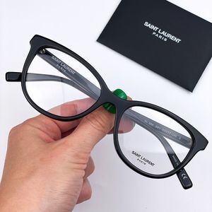 Saint Laurent SL504 001 Eyeglasses Black Cat Eye Women